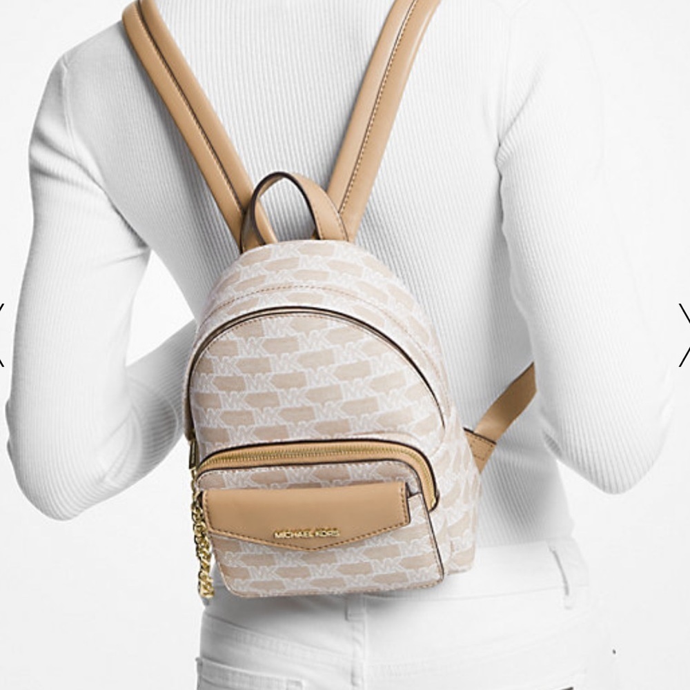 Michael Kors Maisie Extra-Small Logo 2-in-1 Backpack - Picture 6 of 9
